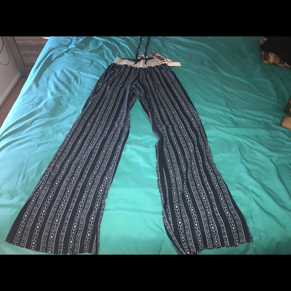 Fun boho linen pants